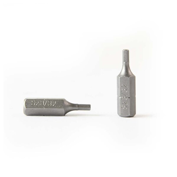 Superior Steel Single End Hexagonal Screwdriver Bits - 1 Inch Long - 3/32 Hex, PK 10 BH108-10PK - main